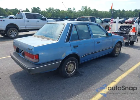 1989 Mazda 323 из США, поврежденный, VIN JM1BF2225K0375970